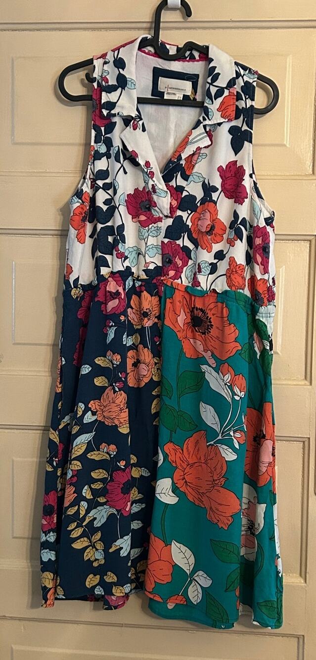 Anthropologie Dinah Halter Tunic Dress size 12